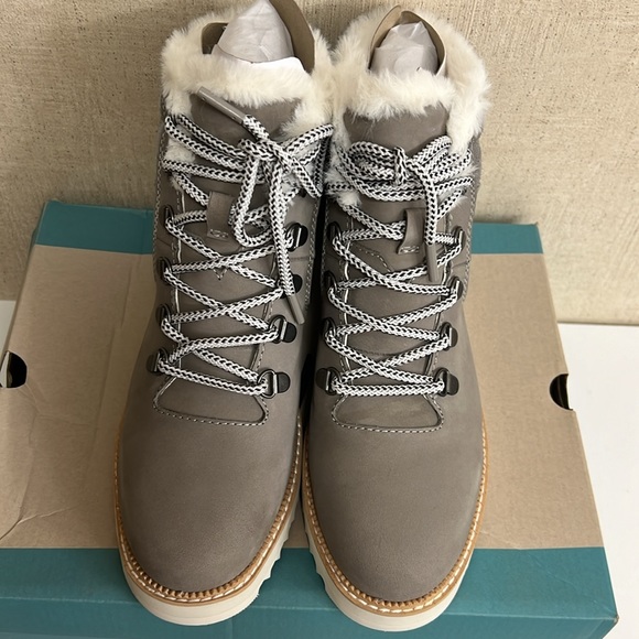 BRAND NEW WOMEN’S TOMS MOJAVE WATER RESISTANT CEMENT OILED NUBUCK/SUEDE SIZE 7.5 - Picture 4 of 11